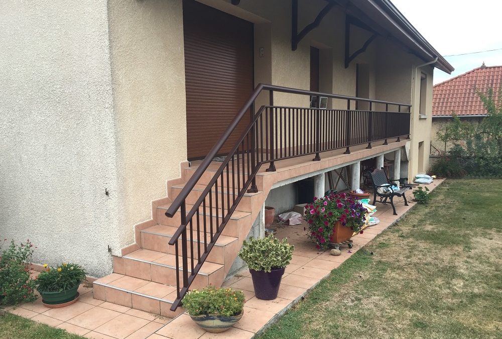 Garde-corps à Campistrous