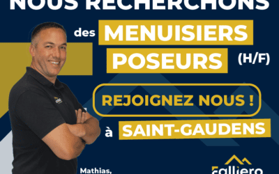 Falliero recrute des Menuisiers Poseurs (H/F) à Saint-Gaudens