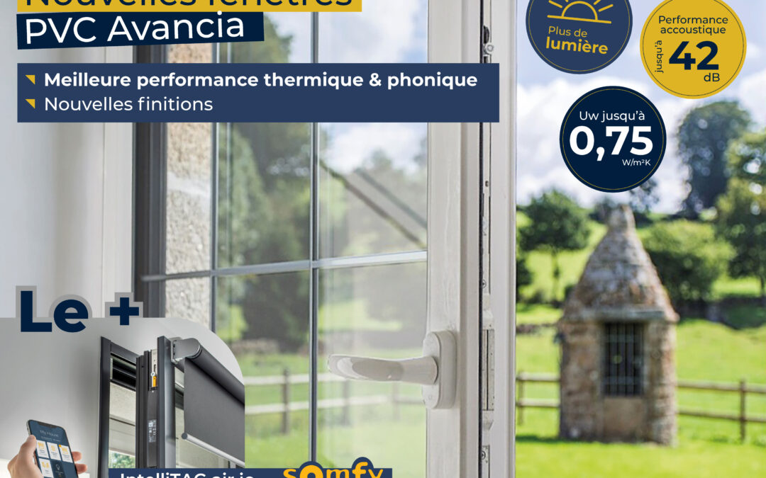 Falliero dévoile sa nouvelle gamme 76 de menuiseries PVC Avancia