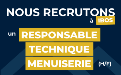 Nous recherchons un Responsable technique menuiserie (H/F) à Ibos
